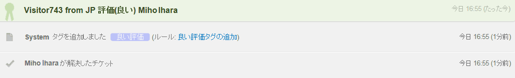 ルールの適用