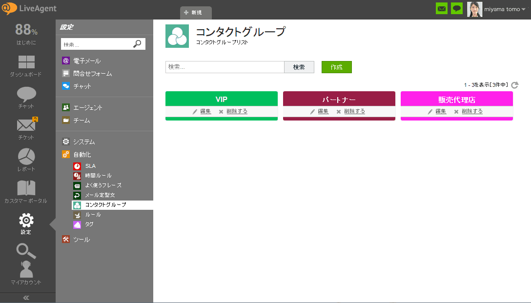 コンタクトグループ